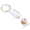 Buy cheap 20 LEDs Cork Bottle Fairy Lights USB Rechargeable Copper Wire String Lights For Bedroom Room Home Wedding Party Decorati from wholesalers