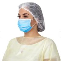 Buy cheap Non Woven Disposable Medical Mask , Blue Disposable Earloop Face Mask product