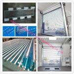 Commercial Shop Front Polycarbonate Transparent Slat Shutter Door Aluminum Roll