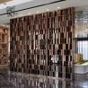 Buy cheap Stainless Steel Screen Room Divider Golden Laser Cut Metal Screen Wall Interior Decoration Wholesale from wholesalers