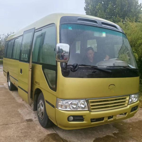 Buy cheap 2nd Hand Toyota Coaster Bus City Shuttle 23 Passenger from wholesalers