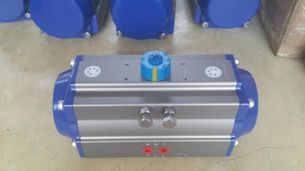 Buy cheap rack pinion actuator aluminum alloy rotary pneumatic actuator control for valves from wholesalers