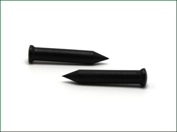 Buy cheap Writable ABS 36*9mm LF RFID Nail Tag Black Color For Asset Tracking Wood Management from wholesalers