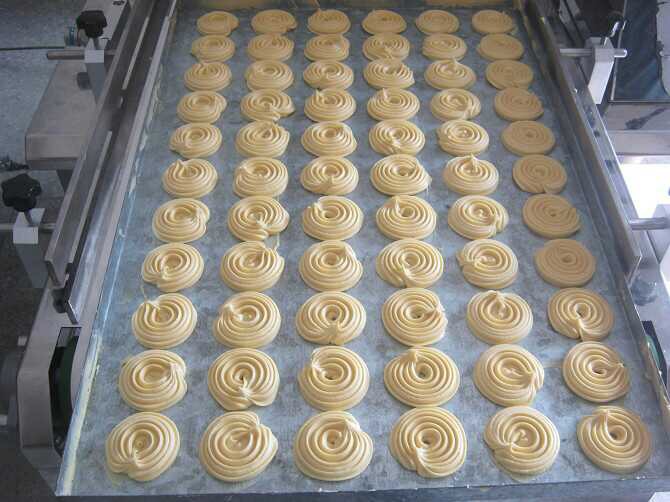 Full Automatic 1000mm 1200mm Width Wire Cut Cookie Depositor