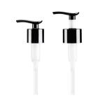 24/410 28/410 Bottle Cap Closure Black PP Plastic Dispenser Smooth Skirt