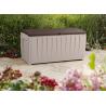 Buy cheap White 0.6mm HDPE 400L Outdoor Storage Box Shed from wholesalers