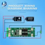 Solar Street Light Battery BMS 3S 12A NMC Lifepo4 Battery Management System