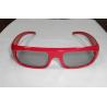 Buy cheap Hard Coating Frame Anti Scratch Passive 3D Glasses For Movie Theater Use from wholesalers