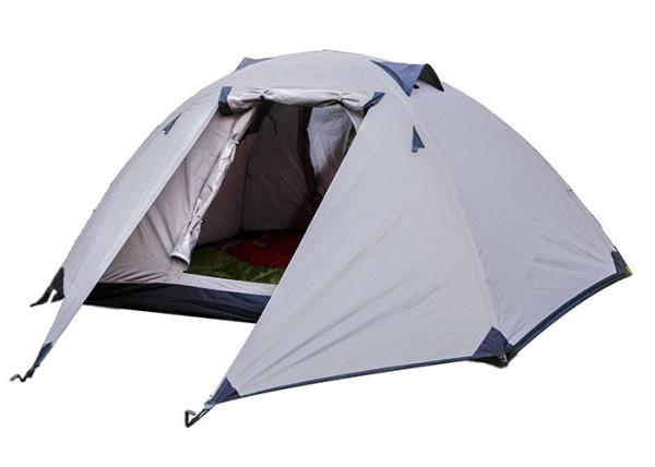 Buy cheap 210*140*115CM 2-Person Waterproof PU Coated Trekking Tent for Outdoor Enthusiasts from wholesalers