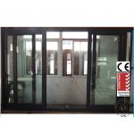 Large Slim Frame Upvc Windows PVC Double Glazed Windows Heavy Duty
