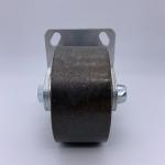 4 Inch Black Cast Iron Rigid Caster Wheels