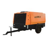 Buy cheap Heavy Duty Industrial Air Compressor Mid Low Type Engine 4 Wheels Or 2 Wheels product