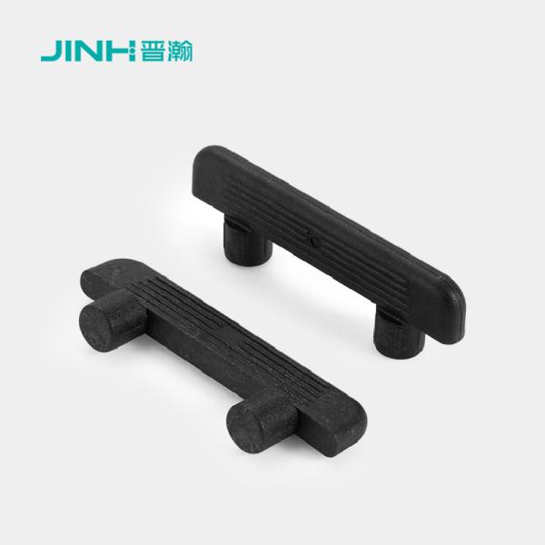 Buy cheap 39.6*3.3mm plastic Shelf Clips in black, furniture hardware for panel furniture from wholesalers