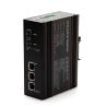 Buy cheap PoE fiber 5 Port Industrial Ethernet Switch 2 gigabit fiber ports 3 10 / 100 / 1000M rj45 ports from wholesalers