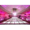 Buy cheap 4 level 4x4ft Adjustable Movable Aluminum Stage With 18mm Thickness Glass Board For Wedding And Other Show from wholesalers
