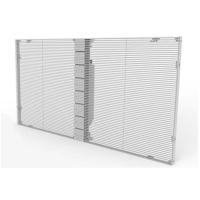 Buy cheap P10 / 12 Transparent Led Curtain Display for Shopping Mall Facade , Led Pixel product