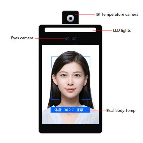 Buy cheap High Speed Face Recognition Infrared Thermometer Prevent Novel Coronavirus from wholesalers