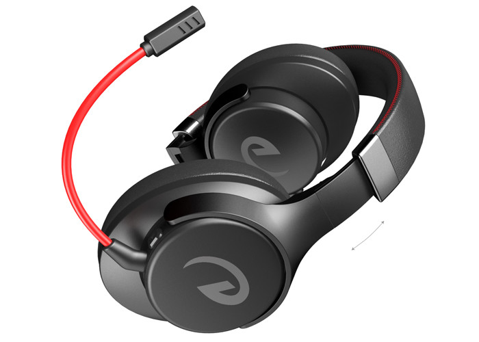 Steel Headband 2.4G Wireless Gaming Headset for PS4 PS5 desktop computers