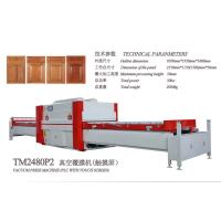Buy cheap TM2480P PLC touch screen operation PVC film vacuum membrane press machine for product