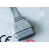 Buy cheap DMS Holter ECG Cable , 7 Leads IEC Snap Electrode Lead Wires DB Pin Connector from wholesalers