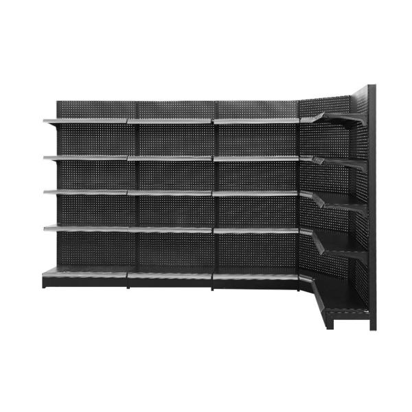 Buy cheap 30-80KG Load Capacity Stable Supermarket Shelves Made Of Cold Rolled Steel from wholesalers