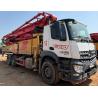 Buy cheap 2020 Sany Benz 52M Used Concrete Mobile Pump Truck SYM5353THB 520C-10 Red/Yellow/Black from wholesalers