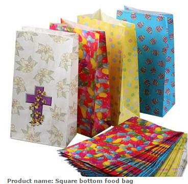 Buy cheap Brown Paper Lunch Bags Bread Bags " 100pcs Durable Kraft Paper Bags, Paper Snack Bags, 100% Recycled Kraft Paper,bagease from wholesalers