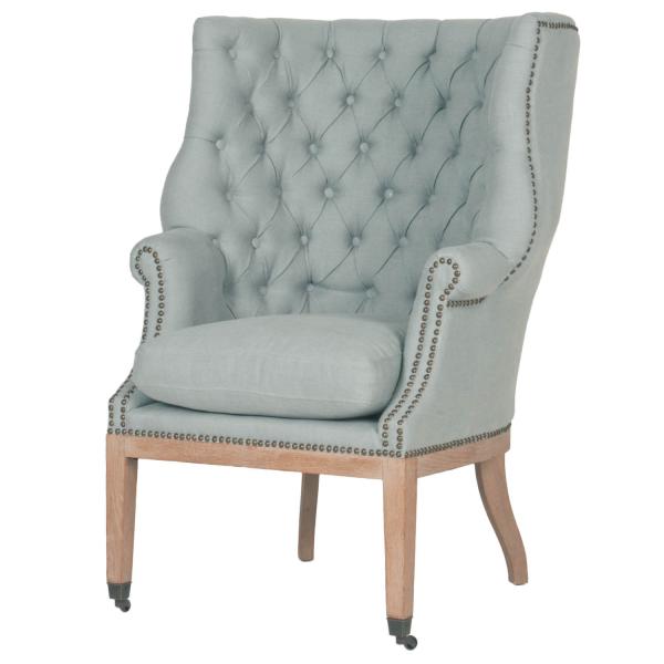 Buy cheap french style armchair vintage wing chair sofa occasional chair high wing back chairs from wholesalers