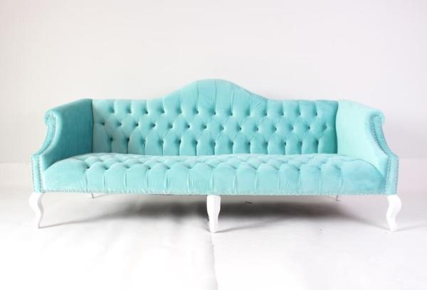 Buy cheap Elegant tufted long back sofa armresrt sofa with nails event sofa furniture upholstery velvet sofa from wholesalers