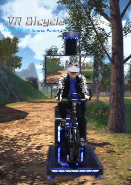 Buy cheap 42 Inches Screen Keep Fitness VR Bicycle Simulator For 1 Player from wholesalers