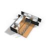 Buy cheap Waterproof Portable Living Container House Luxury Customized Combined 20GP from wholesalers