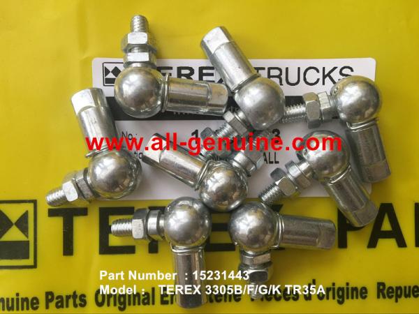 Buy cheap TEREX 15231443 CONNECTOR BALL TR35 3305 DUMP TRUCK MIINING from wholesalers