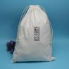 Buy cheap White Plain Cotton Storage Bag For Packing Garments Custom Printed Logo from wholesalers