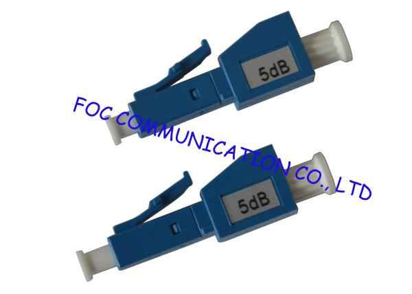 Buy cheap Fiber Optic Attenuator LC / UPC 5dB High Precision Attenuation Value For FTTH from wholesalers