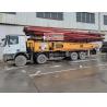 Buy cheap Used 46m Putzmeister Concrete Pump Truck on Mercedes Benz Heavy Equipment 37490kgs from wholesalers
