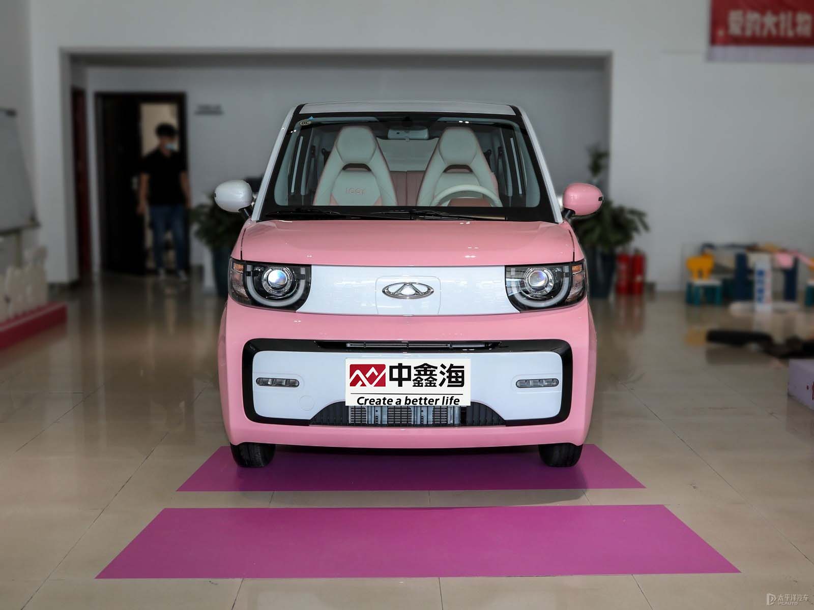High quality new energy vehicle fast electric Chery QQ Taoxi sweet peach version 2022 ice cream electric vehicle in China