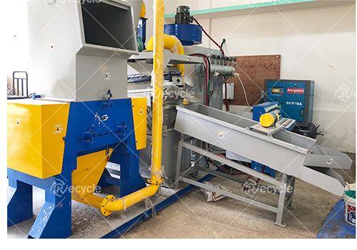 Copper Wire Recycling Machine for Computer Wires within Customer Requirements