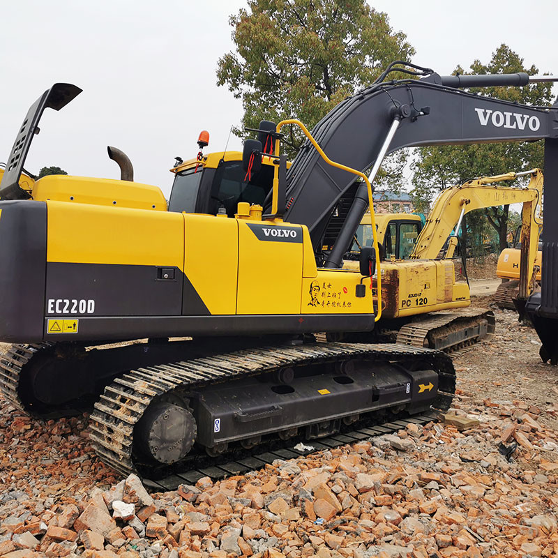 Original Engine Used Volvo EC220 Excavator Earth Excavating Equipment 22T