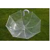 Buy cheap Transparent Umbrella For Rain Fiberglass Ribs For Both Men Women from wholesalers