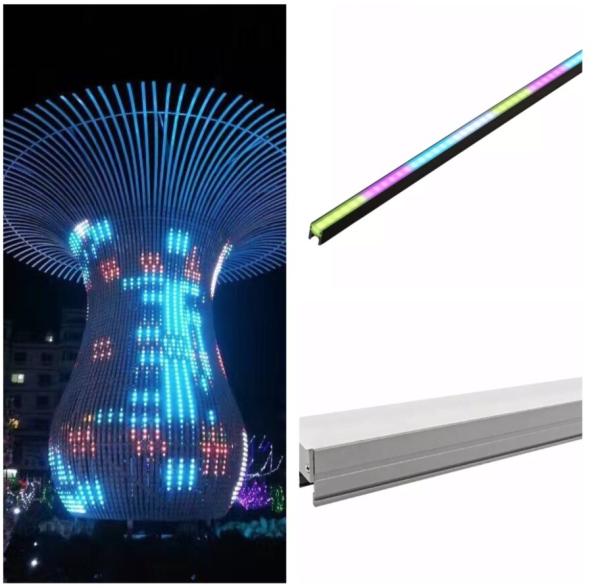 Buy cheap Linear Outdoor LED Strip Light RGBW Full Color IP66 Waterproof DMX512 from wholesalers