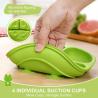 Buy cheap Food Grade Multicolor Baby Silicone Plates With Suction And Lids from wholesalers