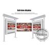 Buy cheap 85 inch 3G Waterproof Road Information Station Smart LCD Bus Stop Advertising Screen remote managing from wholesalers