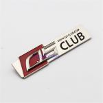 Personalized 3D stereo metal car standard, the back can be equipped with 3M