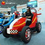 Movie Power Children Amusement 9D Simulator Virtual Reality Racing Game Machine