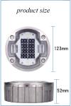 Heavy Duty Waterproof Solar Road Reflectors / Solar Powered Road Studs with LED