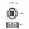 Buy cheap Waterproof Level IP68 Solar Powered Road Studs 600g For Night Visibility from wholesalers