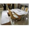 Buy cheap Easy Cleaning Faux Marble Tv Stand 130*80cm Table Size For Home Use from wholesalers