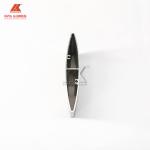 Extrusion Aluminium Alloy Profile Aerofoil Sun Louver Blade For Facade Vertical