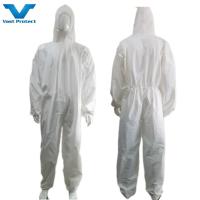 Buy cheap 50000PCS/Day Production Ability Non-Woven Isolation Coveralls CE Protective product