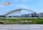 80m Wide Polygon Roof Top Sports Event Tent With White Top Sandwich Sidewalls
